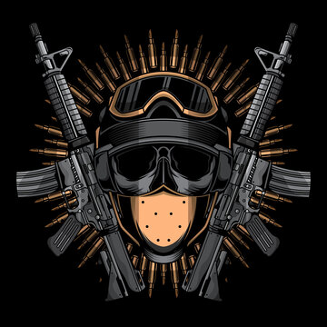 army weapon logo