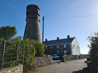 Fototapeta premium Guernsey Channel Islands, Vale Mill