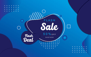 Sale banner template design, Super Sale end of season special offer banner. vector illustrations.