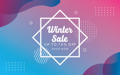 Sale banner template design, Super Sale end of season special offer banner. vector illustrations.