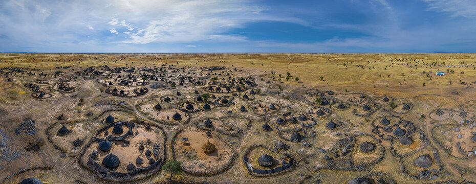 Aerial view of Chad