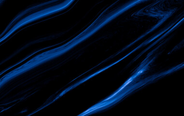 Marble rock texture blue ink pattern liquid swirl paint black dark that is Illustration background for do ceramic counter tile white that is abstract waves skin wall luxurious art ideas concept.