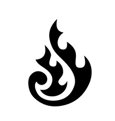 Black and White Classic Tribal Abstract Tattoo Heart