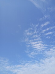 clear blue sky