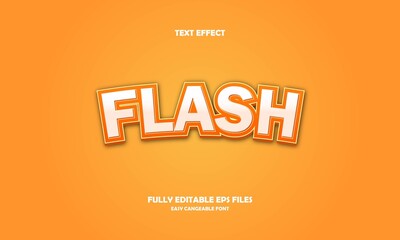 flash style editable text effect