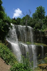 Naklejka premium Webber Falls at Hamilton Ontario Canada