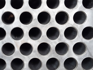 Detail of industrial heat exchanger