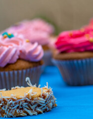 cupcakes with sprinkles