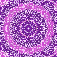 beautiful colorful Concentric Flower Design Mandala Kaleidoscopic illustration. Native indian ornament, peace  kaleidoscope mandala background design. High quality detailed design ready for print.