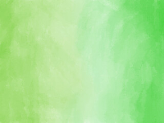 Fototapeta na wymiar シンプルな水彩イラスト　背景や壁紙に　黄緑と緑