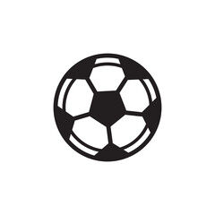 Fototapeta premium soccer ball icon symbol sign vector