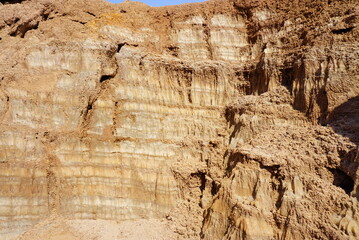 エチオピアの奇岩群ソルトマウンテン