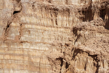 エチオピアの奇岩群ソルトマウンテン