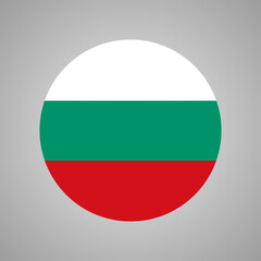 Obraz premium Vector Of Bulgaria Flag, Flag Of Bulgaria