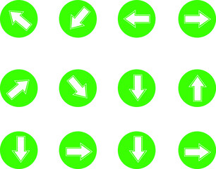 Vector Arrow Series: Up, Down, Left, Right