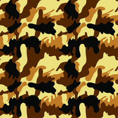 military camouflage seamless pattern