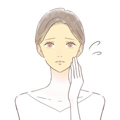 スキンケア　女性　日焼け　くすみ