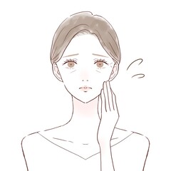 スキンケア　女性　小じわ