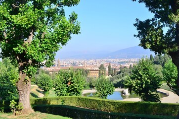 Fototapeta na wymiar View of Florence, Firenze