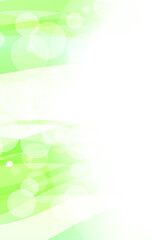 緑と揺らぎの背景(縦長)