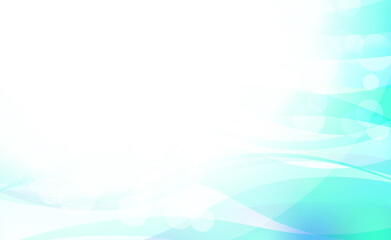 シンプルな水色と白の背景