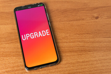 Upgrade - Phone on table