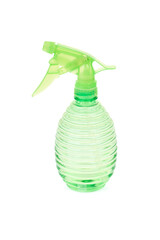 Water sprayer bottle isolated on white background. 