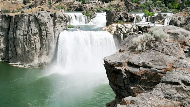Shoshone Waterfalls in Twin Falls, Idaho