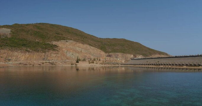 High Island Reservoir in Hong Kong Geo Park