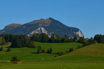 Fototapeta na wymiar Blick zum Gindlhorn in der Steiermark