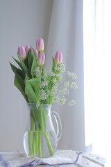 flowers in vase