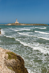 Vieste Puglia sea and town