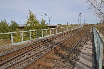Fototapeta premium railroad tracks