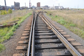 Obraz premium railroad tracks