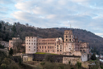 Obraz premium castle heidelberg