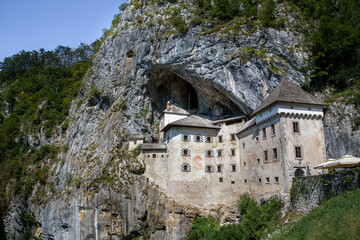 Predjama Castle in Slovenia