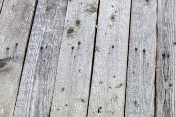 Naklejka premium The old barn wall close-up