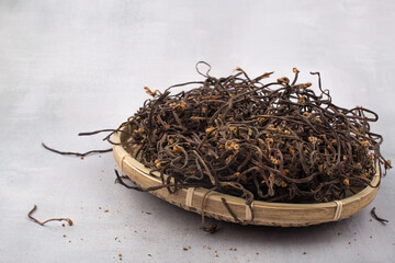 Dry Bracken, Korean food, collected in mountain forests.