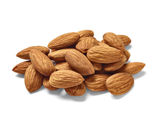 almond nut food healthy organic natural ingredient snack isolated seed brown fruit closeup, nutrition group