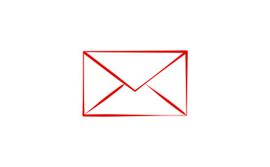 envelope icon. message. letter symbol icon flat vector illustration.