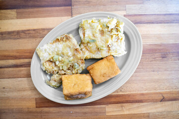 Gorengan or Fried food is a typical Indonesian snack, usually used as a snack in a relaxed time.