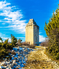 Fototapeta premium Hellenistic Tower, Diokaesareia ( Uzuncaburc ) Ancient City
