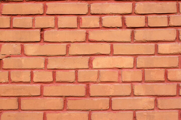 Obraz premium Texture with red brick.