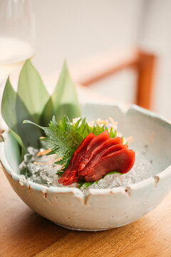 tuna sashimi