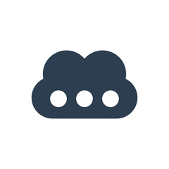 Cloud storage icon