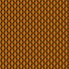 vector of intertwined stripes. flat image of brown mesh