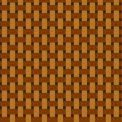 vector of intertwined stripes. flat image of brown mesh