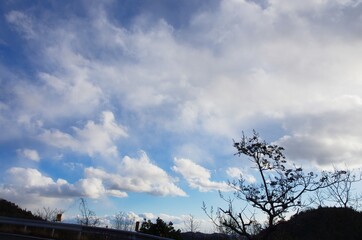 冬の空と雲