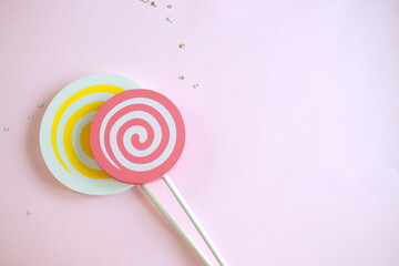 candy on a stick