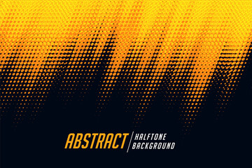yellow and black diagonal halftone background